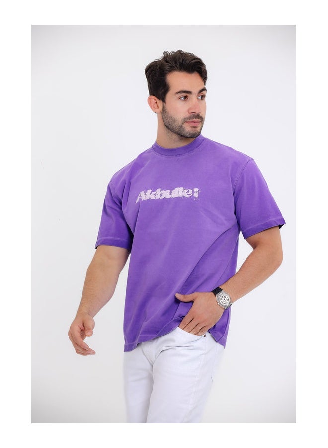 WHITE RABBIT Printed Round Neck T-shirt - Image 3