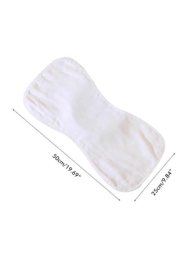 Thoraya 4Pcs Muslin Burp Cloths Cotton Thick 8 Layers Hand Wash Cloth Extra Absorbent and Soft for Baby  - Image 1