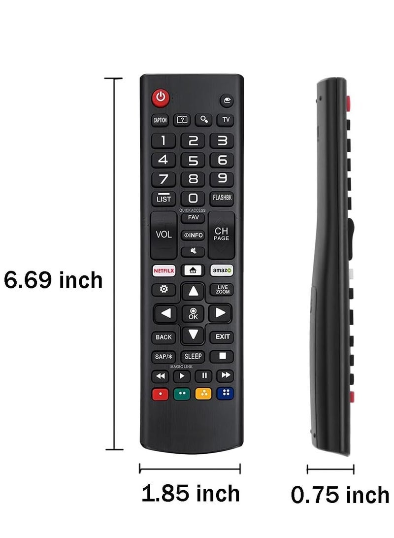 PopZa Universal Replacement Remote Control for LG Smart TV All Models UHD OLED LED LCD 4K 8K HDTV - No Setup Required with battery - Image 5