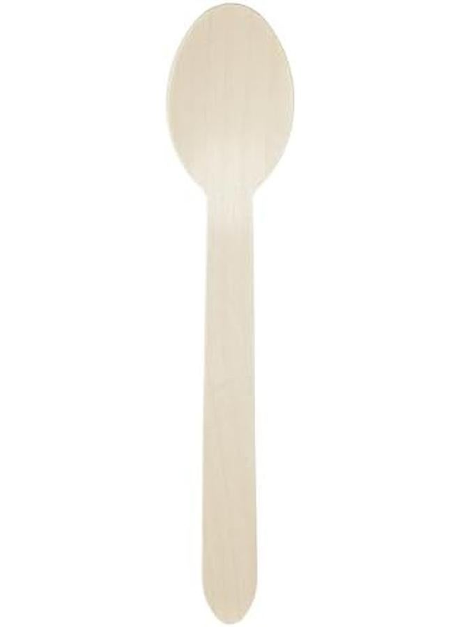 Hotpack Eco Friendly Disposable Wooden Spoon 50 Pieces ' 50 Units - Image 3