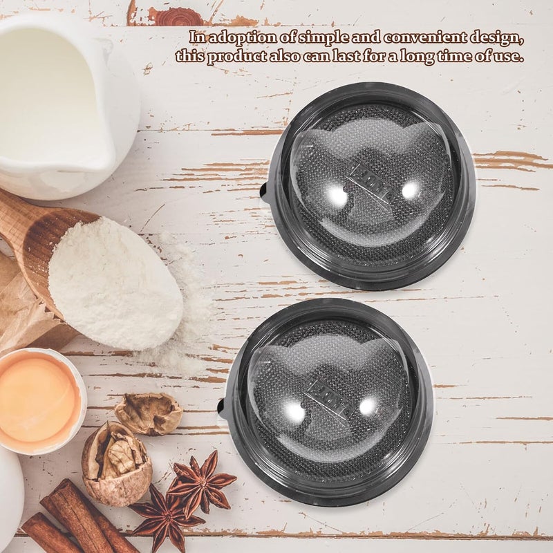 GALPADA 50 Sets Portable round Cake Dome Boxes 3-inch Small Cake Carrier Baking Display Containers for Birthday Bakery Packing - Image 5