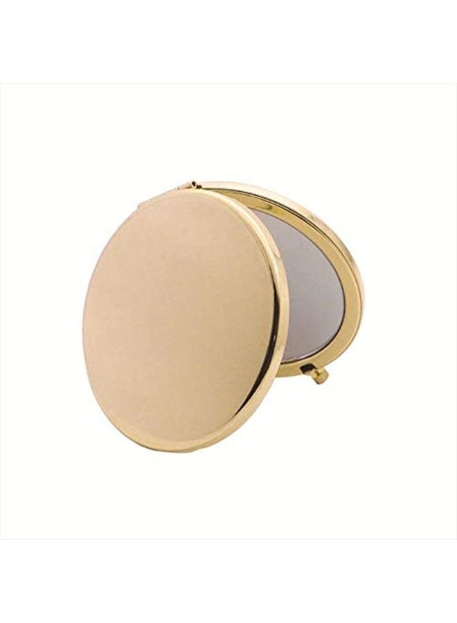 MIHAGUTY Tabletop Mount Magnifying Compact Mirror for Purses with 2 x 1x Magnification, Folding Mini Pocket Double Sided Travel Makeup Mirror, Perfect for Purse, Pocket - Image 4