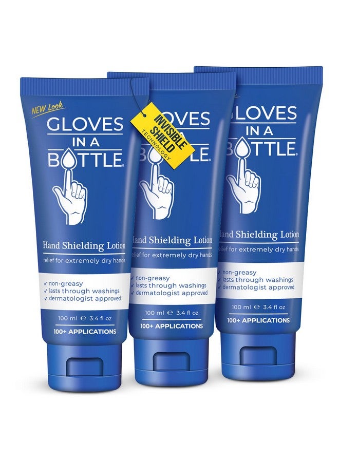 Gloves In A Bottle Shielding Lotion (3 Pack 3.4Oz Tube) - Image 1