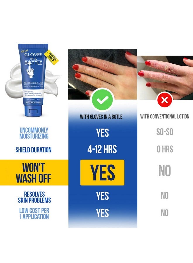 Gloves In A Bottle Shielding Lotion (3 Pack 3.4Oz Tube) - Image 2