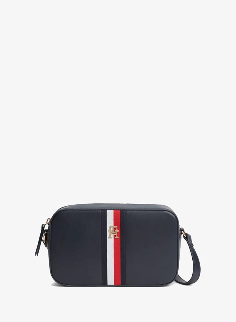 TOMMY HILFIGER TH Monogram Plaque Crossbody Bag - Image 1