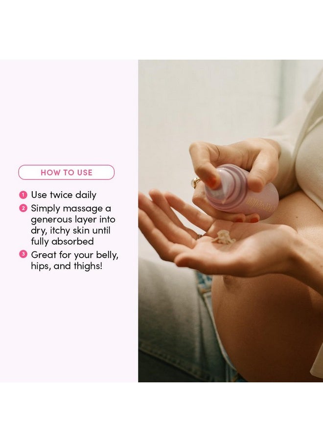 Evereden Evereden Nourishing Stretch Mark Cream 1.7 fl oz (50ml) | Clean and Unscented Pregnancy Skincare | Stretch Mark Prevention | TSA approved  - Image 5