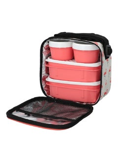 TATAY Waterproof Zipper Closure Flamingo Print Lunch Bag Multicolor 3 L 1167515  - Image 2