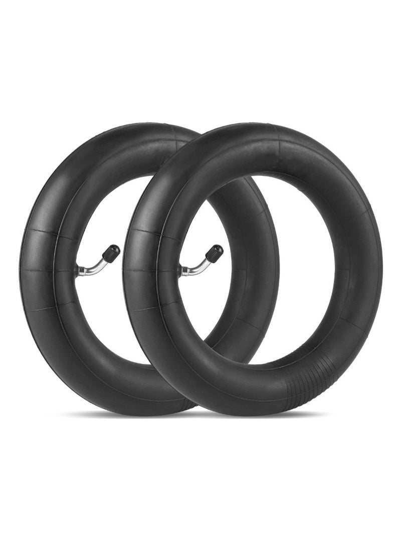 FIRST PRO 2-Pack 10x2.50” Inner Tubes replacement for 10-Inch Electric Scooter, Compatible with 36V/48V 400W-800W Hub Motor, TR87 Angled Stem, Off-Road Ready for E10 Electric Scooter Tires - Image 3