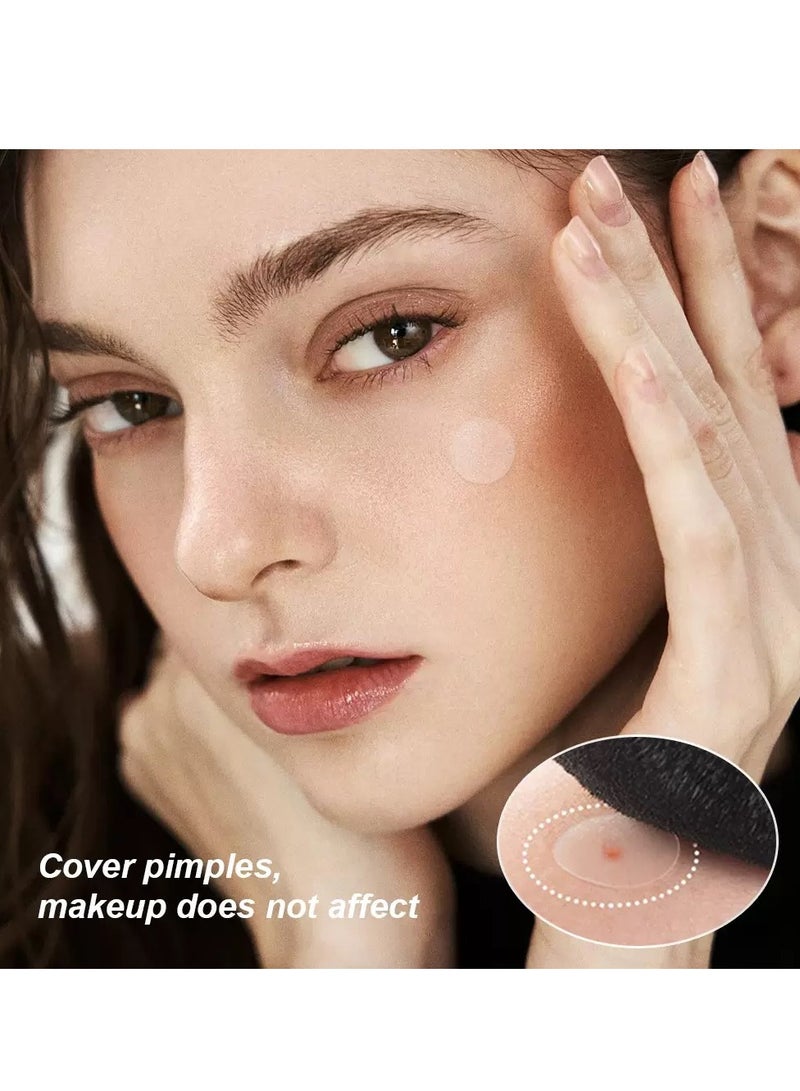 رقعة حب الشباب، 400 رقعة للوجه لعلاج البثور، رقعة هيدروكولويد لإصلاح البثور في الوجه، مقاومة للماء، تقلل من الألم واحمرار حب الشباب - Image 3