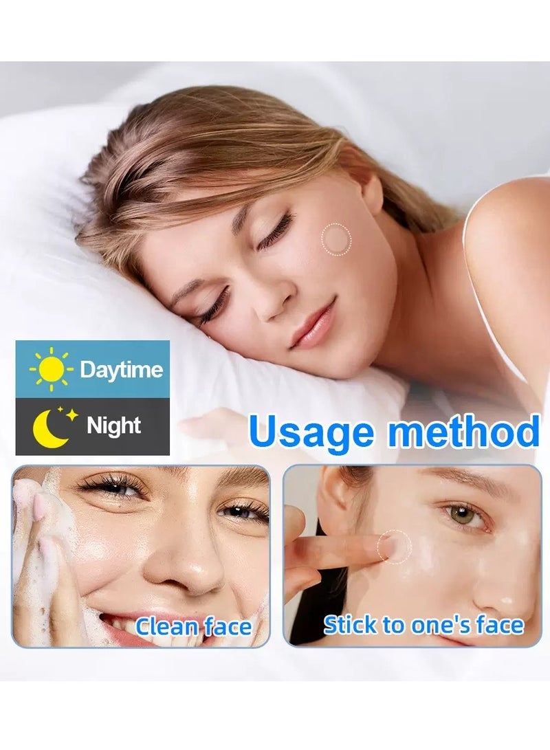 رقعة حب الشباب، 400 رقعة للوجه لعلاج البثور، رقعة هيدروكولويد لإصلاح البثور في الوجه، مقاومة للماء، تقلل من الألم واحمرار حب الشباب - Image 5
