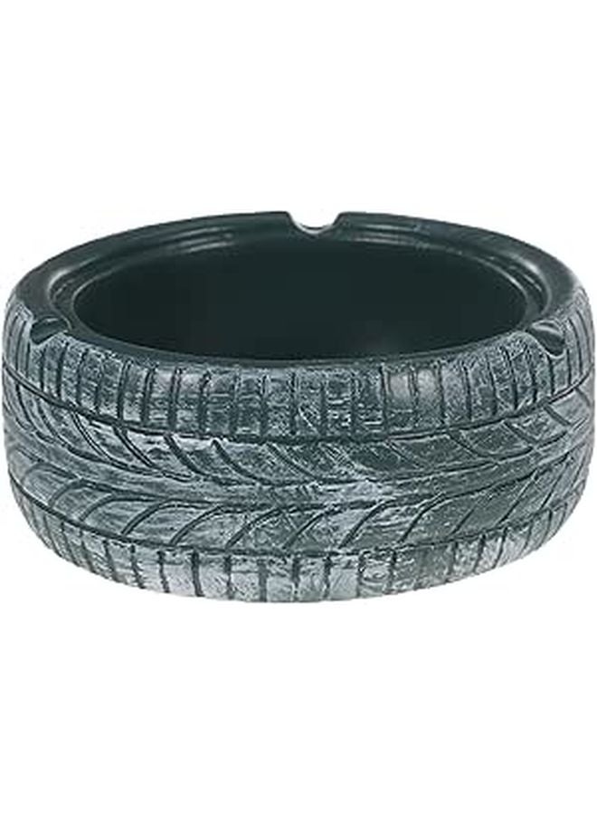 Grass Green Resin Ashtray Fire Safe Decorative Ash Tray For Office And Home - Image 1