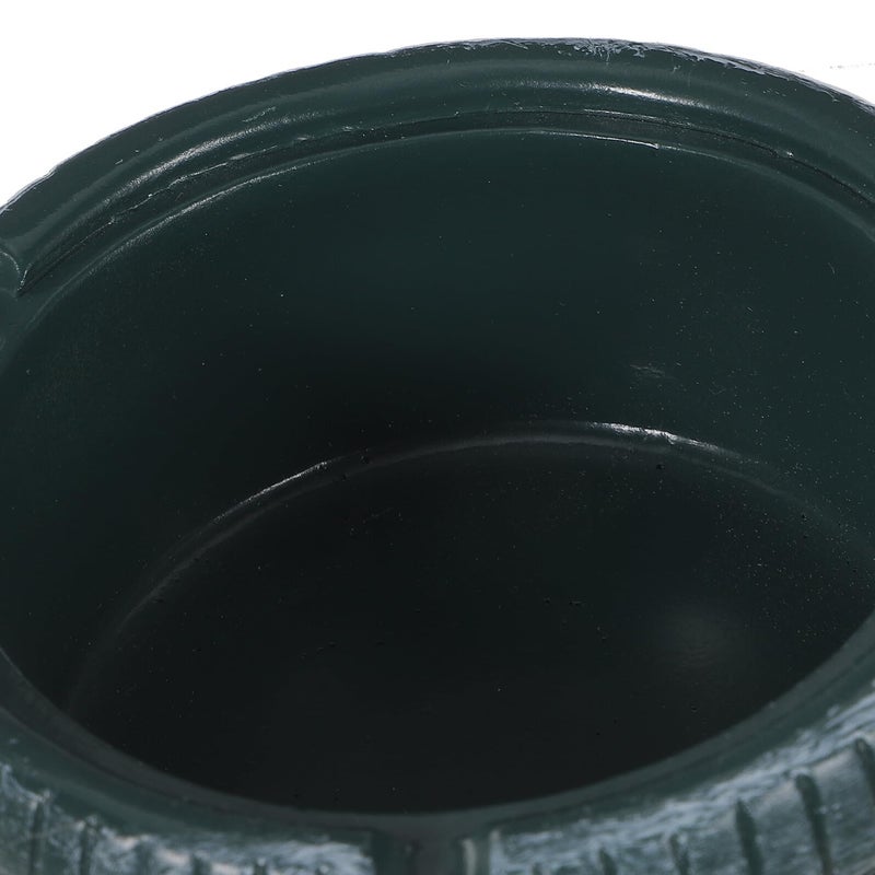 Grass Green Resin Ashtray Fire Safe Decorative Ash Tray For Office And Home - Image 4