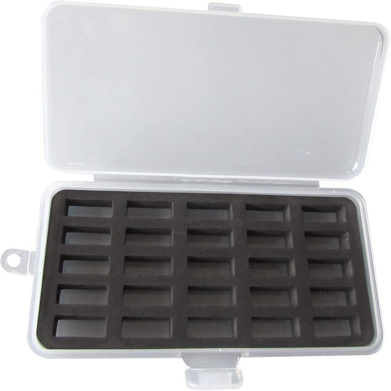 ckpsms Brand -# BB-25B Box 2Pack Bobbin Case for Jumbo (M Size) Bobbin (Box Only) Hold 50PCS Bobbins (Type:50 Holes (for Jumbo Bobbin)) - Image 3