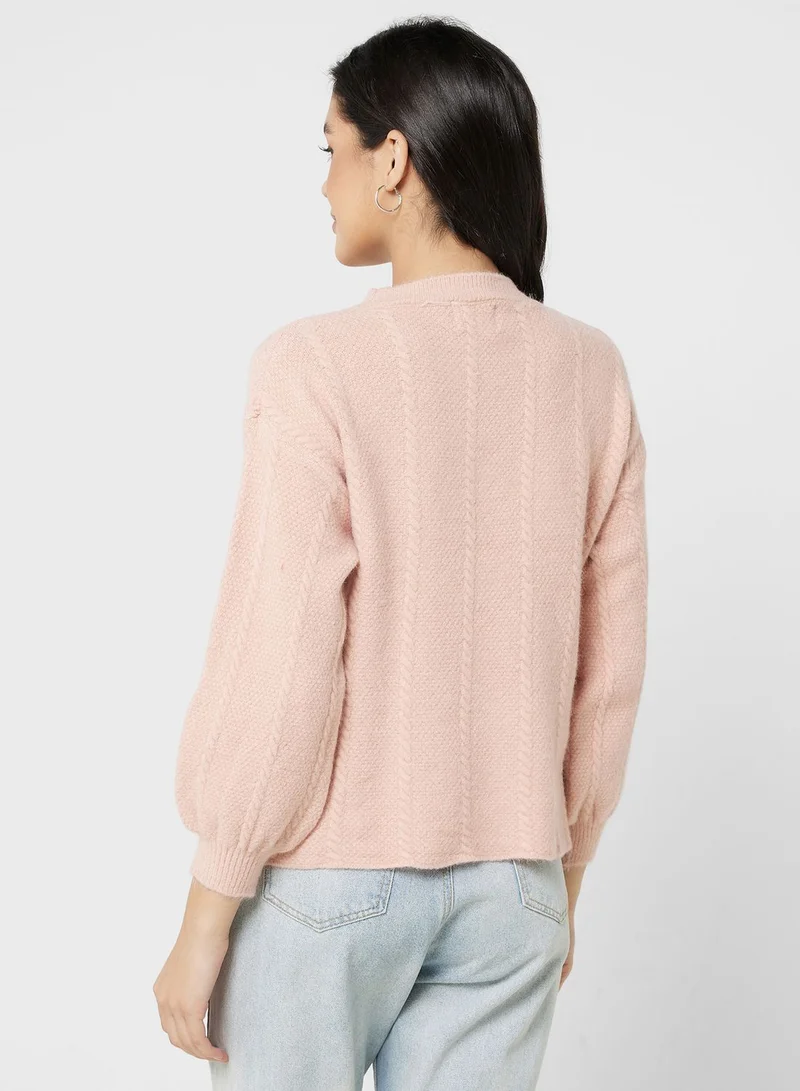 ELLA Side Decoration Sweater