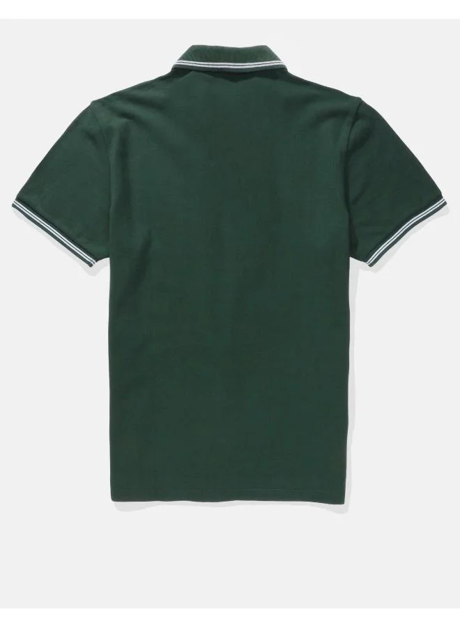 امريكان ايجل AE Pique Polo Shirt