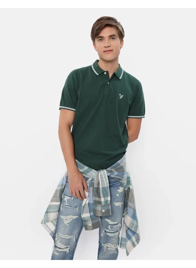 امريكان ايجل AE Pique Polo Shirt