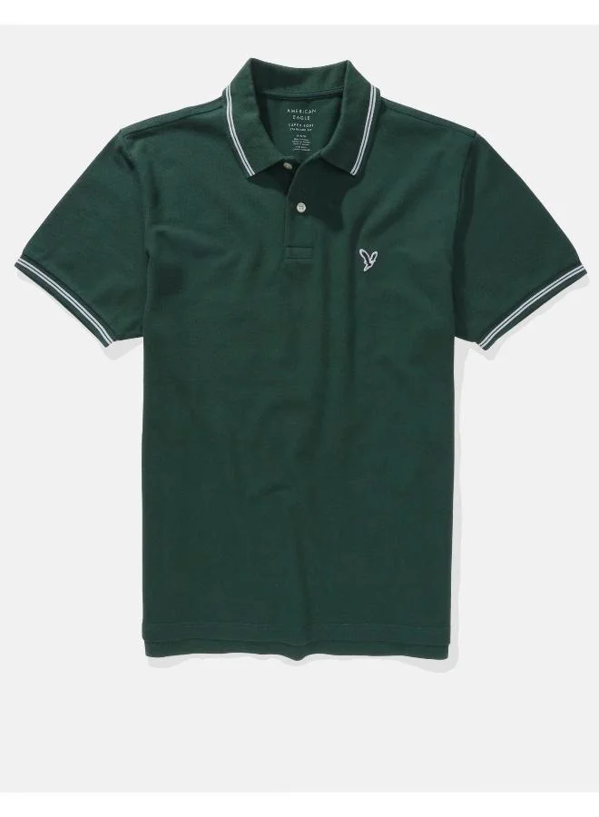 امريكان ايجل AE Pique Polo Shirt