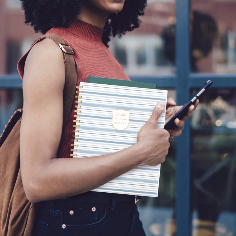 Cambridge 2026 Planner by Leah Bisch, Weekly & Monthly, 8.5" x 11", Large, Stripe (LB42-905-26) - Image 4