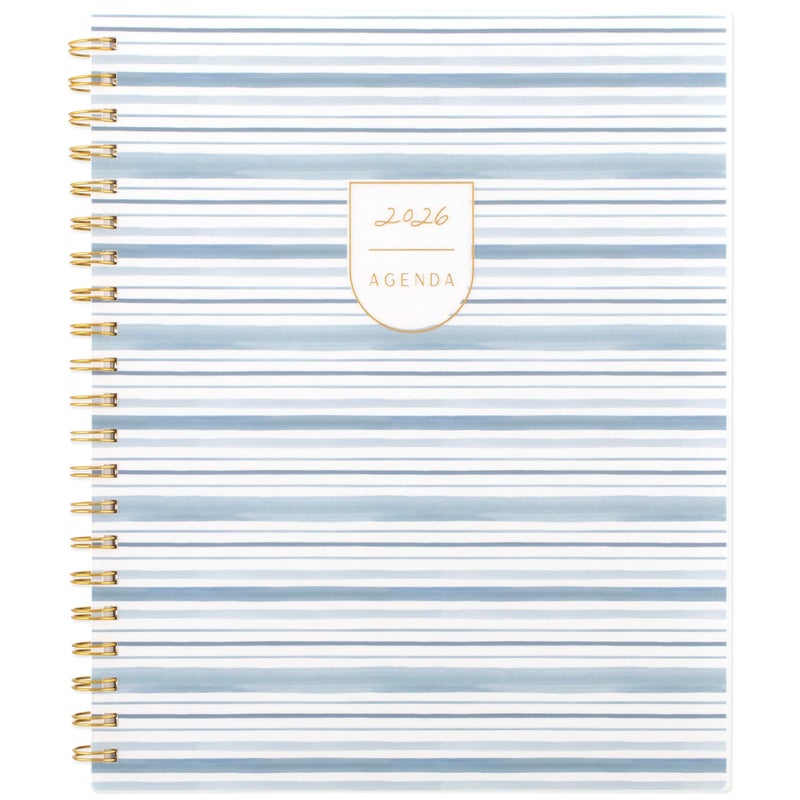 Cambridge 2026 Planner by Leah Bisch, Weekly & Monthly, 8.5" x 11", Large, Stripe (LB42-905-26) - Image 1