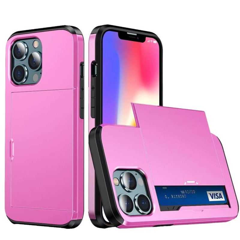Protective Case | Shockproof Cover for iPhone 14 / 14 Plus / 14 Pro / 14 Pro Max | Pink - Image 1