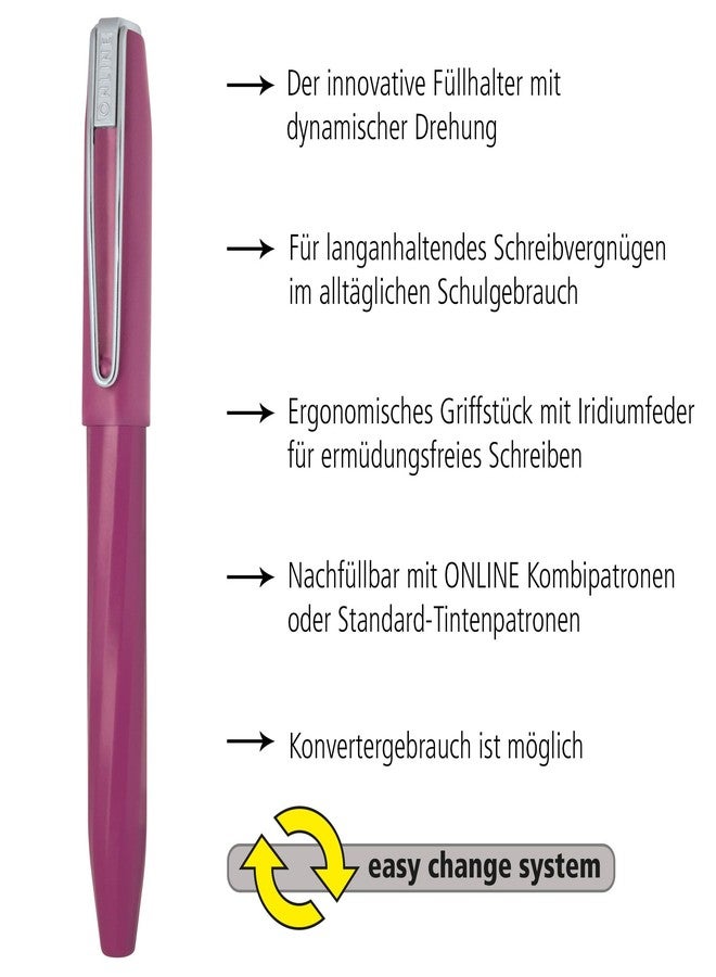 Online fountain pen Slope Wild Berry 26053 - Image 2