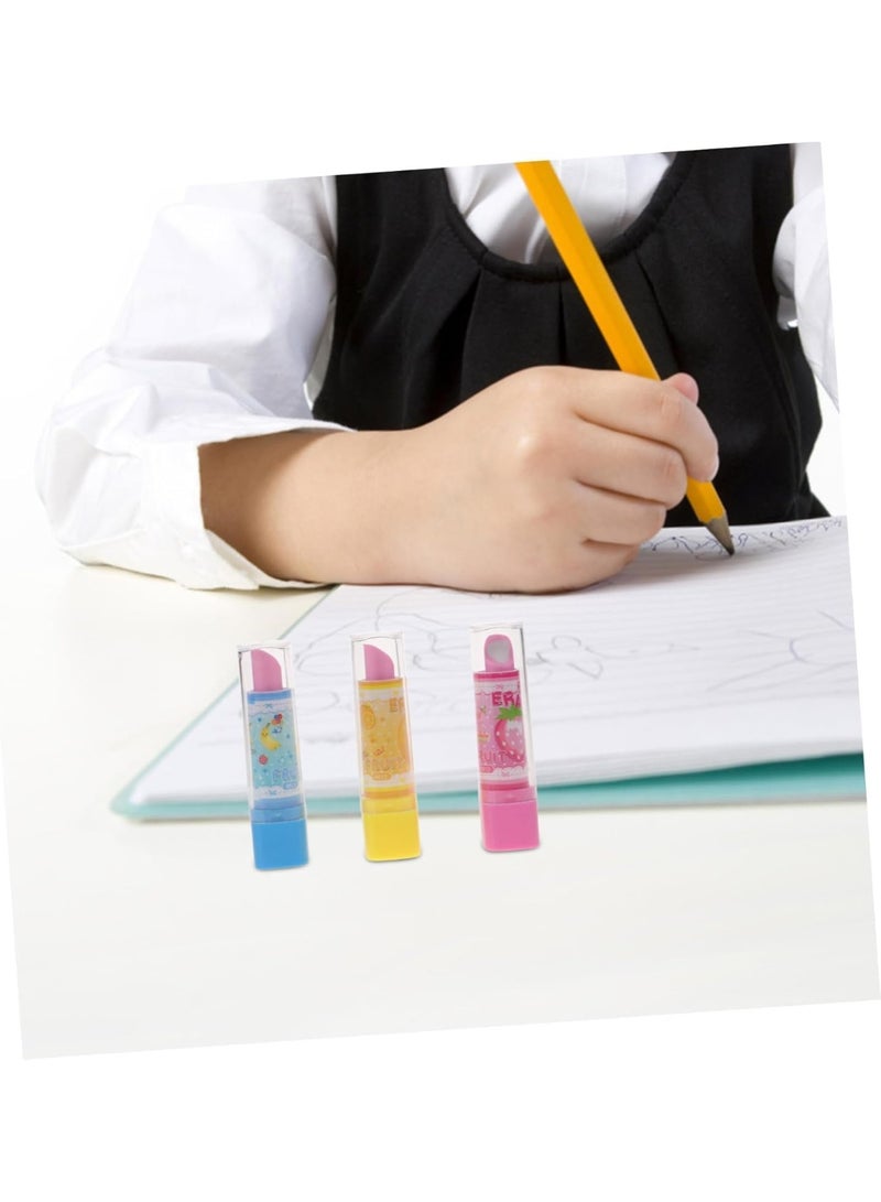 استيكة على شكل أحمر شفاه للبنات والأطفال – مطاطية آمنة – 1 قطعة بألوان عشوائية - Image 5