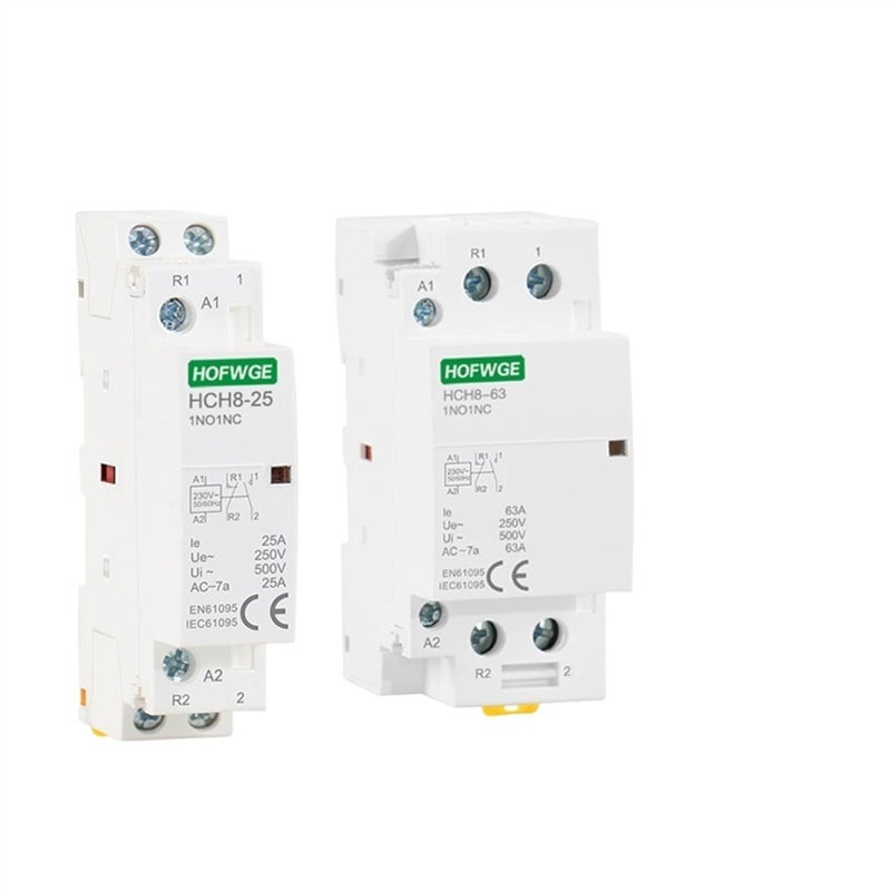 2P 63A 4NO AC Modular Contactor With Manual Control Switch 220V Din Rail - Image 2
