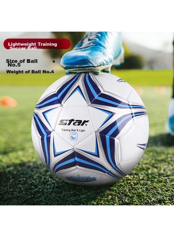 Star Soccer Ball Size 5 For Adults And Youth Training, Durable, Wear-resistant, Lightweight Sb8145l-07 - Image 2
