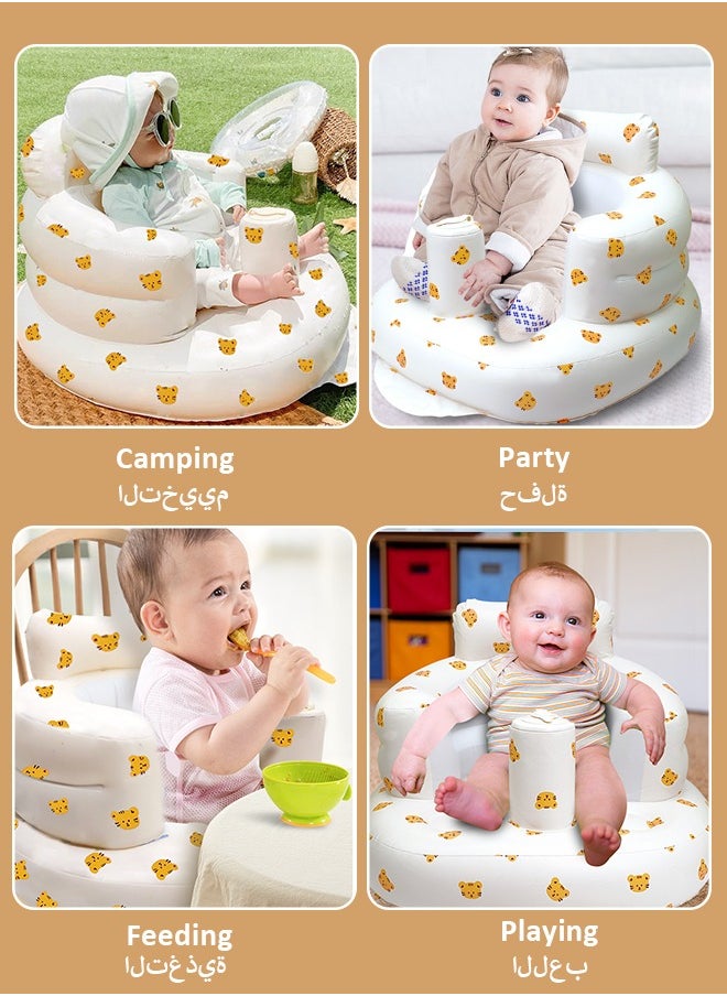 Baby Inflatable Seat, Infant Seats for Sitting Up 0-6 Months,Blow Up Baby Chair Built in Air Pump,Tiger - pzsku/Z93D8C29C0ADC30102991Z/45/_/1725528145/8db81a21-93d5-4513-8c7c-7b46de077585