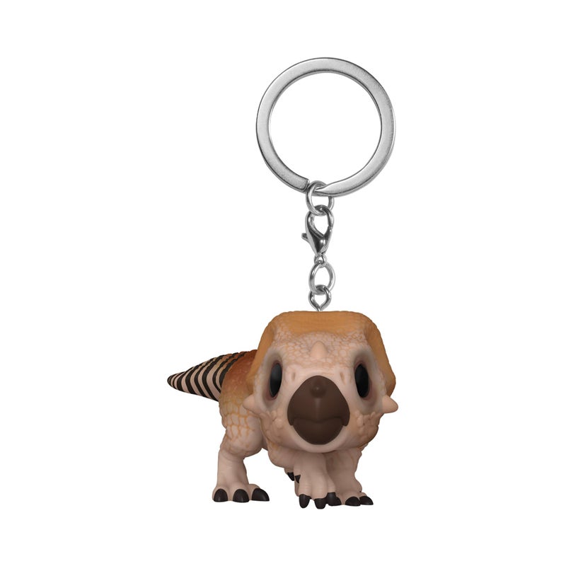 Funko Pop Keychain Jurassic World Rebirth Aquilops Novelty Keyring Collectable Mini Figure Stocking Filler Gift Idea Official Merchandise Movies Fans Backpack Decor - Image 3