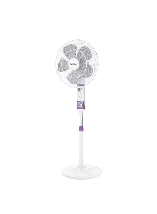 ATA Stand Fan 18 Inch 5 Plastic Blades Multi-Color Model A-C34P5 - Image 1