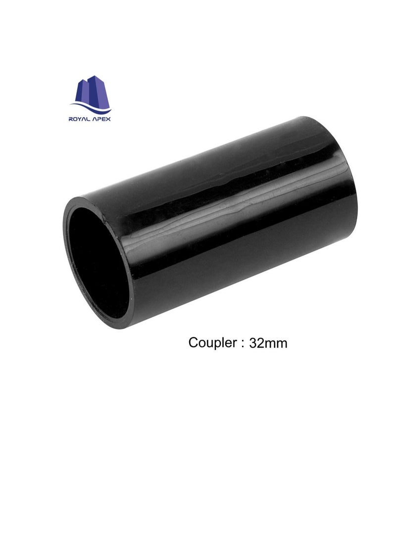 PVC Electrical Conduit Pipe & Fittings for Indoor and Outdoor Electrical Wiring and Cabling (Pack of 10) (32mm, Coupler)  - Image 2