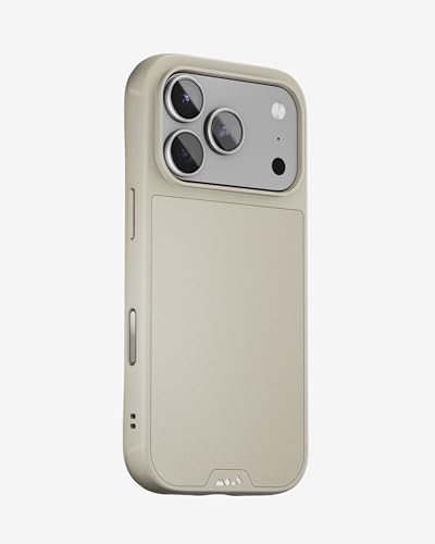 Mous for iPhone 17 Pro Max Case Compatible with MagSafe Limitless Protective Magnetic Cover for iPhone 17 Pro Max Shockproof Full Camera Protection AntiScratch Back Stone - Image 1