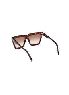 TOM FORD Women's Acetate Sunglasses FT111052F56 Lens Size: 56 Millimeter - Dark Havana  - Image 5