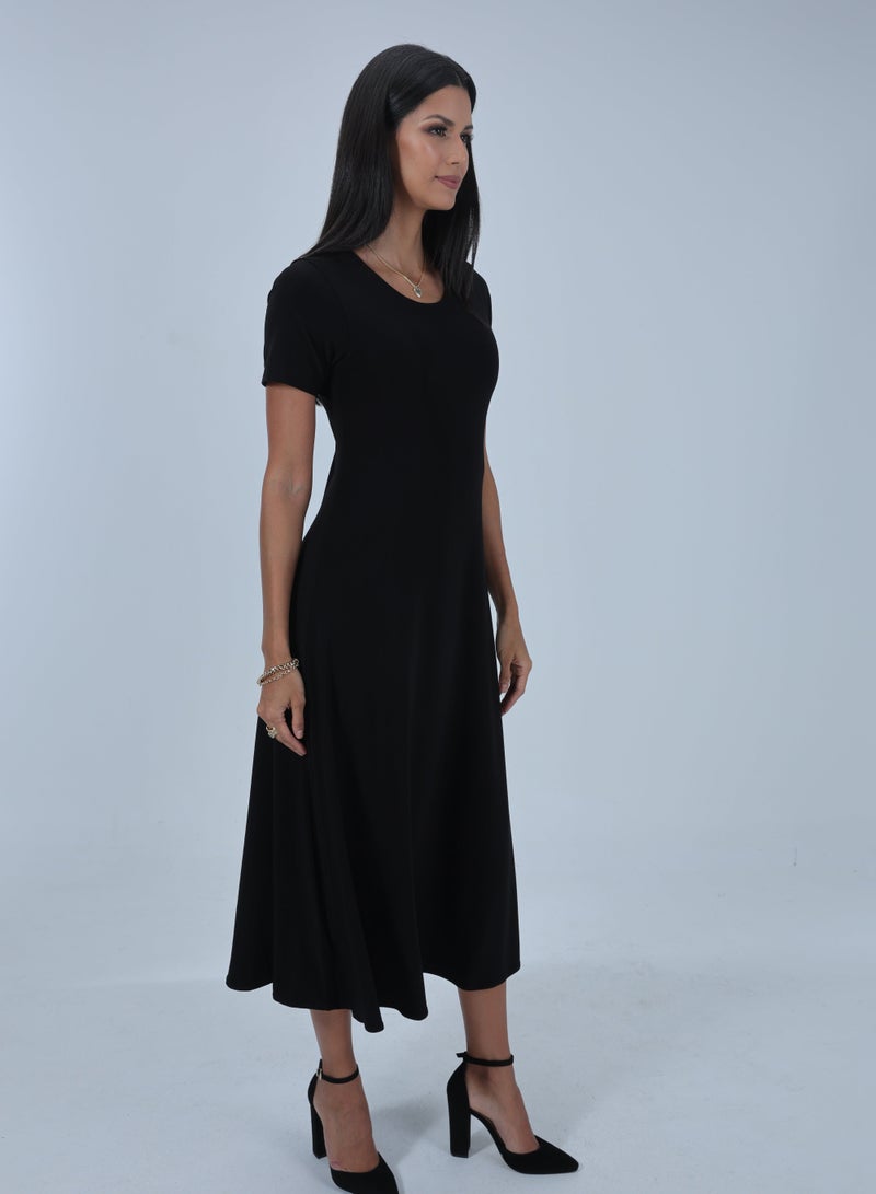Etta Sofia, Scoop neck Maxi Dress - Image 3