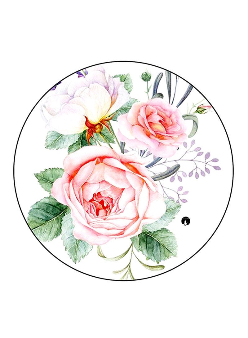 RKN مغناطيس ثلاجة مطبوع بأزهار ملونة - Image 1