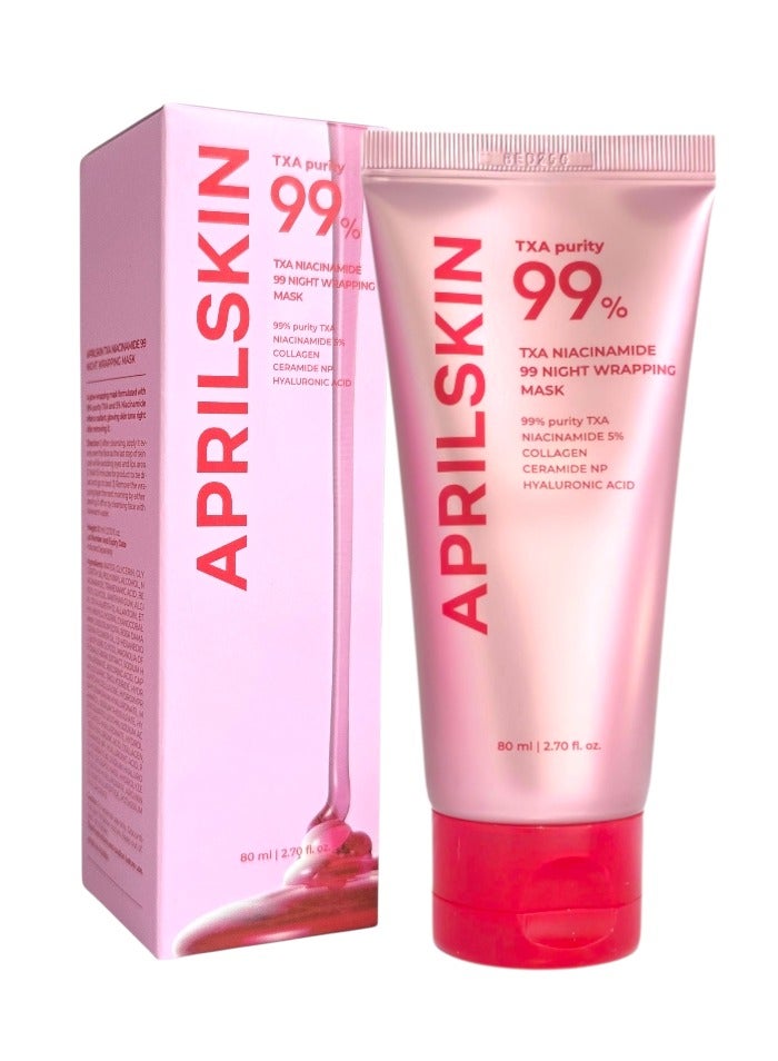 APRILSKIN April Skin Nourishing Night Mask TXA & Niacinamide 99% (80ml)