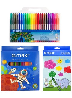 Maxi 72-Piece Colouring Value Set Multicolour 