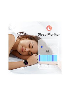 AGPtek Smart Watch for Women, AGPTEK 1.69"(43mm) Smartwatch for Android and iOS Phones IP68 Waterproof Fitness Tracker Watch Heart Rate Monitor Pedometer Sleep Monitor for Women Gold, LW31  - Image 4