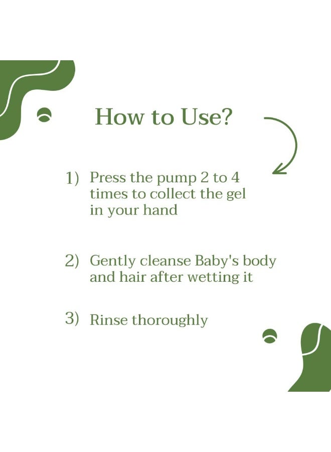 Mustela Certified Organic Cleansing Gel - Natural Hair & Body Wash w/Olive Oil & Aloe Vera - For Baby, Kid & Adult - Fragrance Free, Tear Free, Vegan & Biodegradable 400ml+400ml - Pack of 2 - Image 4