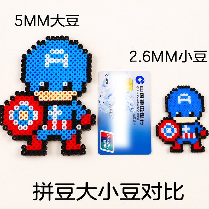 Pinpin Doudou 5 2.6Mm Fusion Puzzle 72-Color Spot Handmade Shop Diy Educational Puzzle Puzzle Toys - Image 4