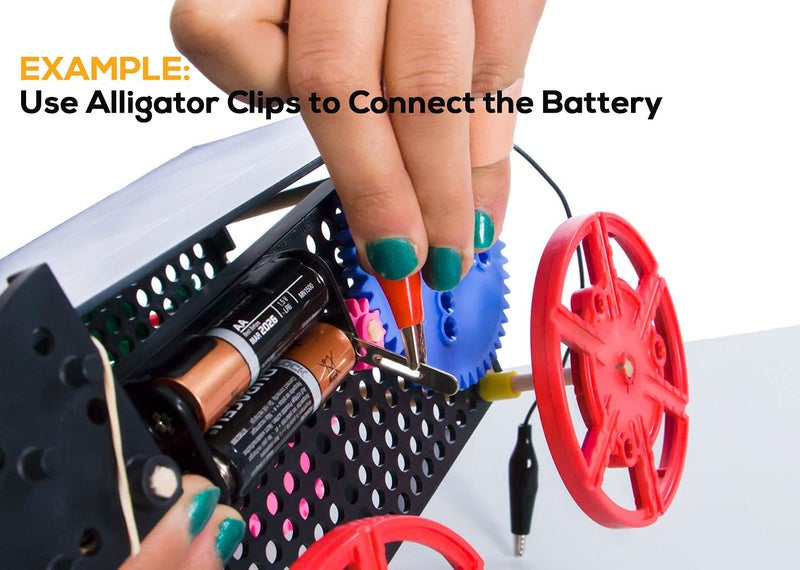 Swaytail 30PCS Premium Alligator Clips Electrical, 5 Colors Test Leads Cable with Crocodile Clips, Dual Ended Jumper Wires with Power Test Probe for Electric Welding Testing Experiments, Circuit Connection - Image 5