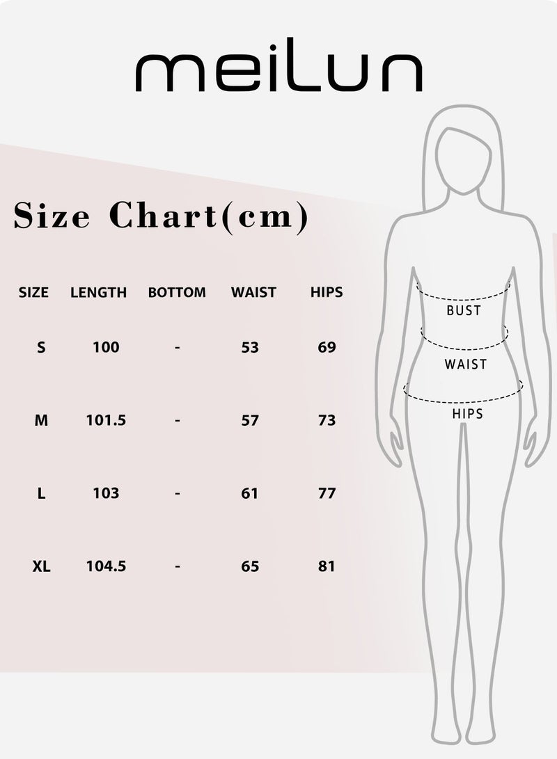 Meilun High - Waisted Flared Yoga Pants with Crossover Waistband - Image 5