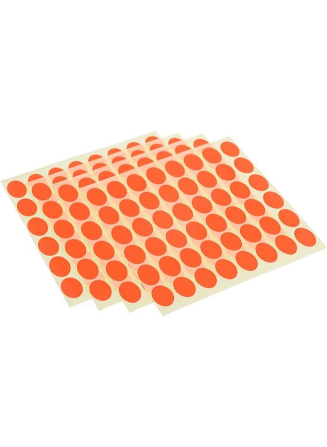 El Manar Striking Oval Adhesive Label Sticker, 17x24 mm With Premium Material Suitable For Home, School And Office - Image 1