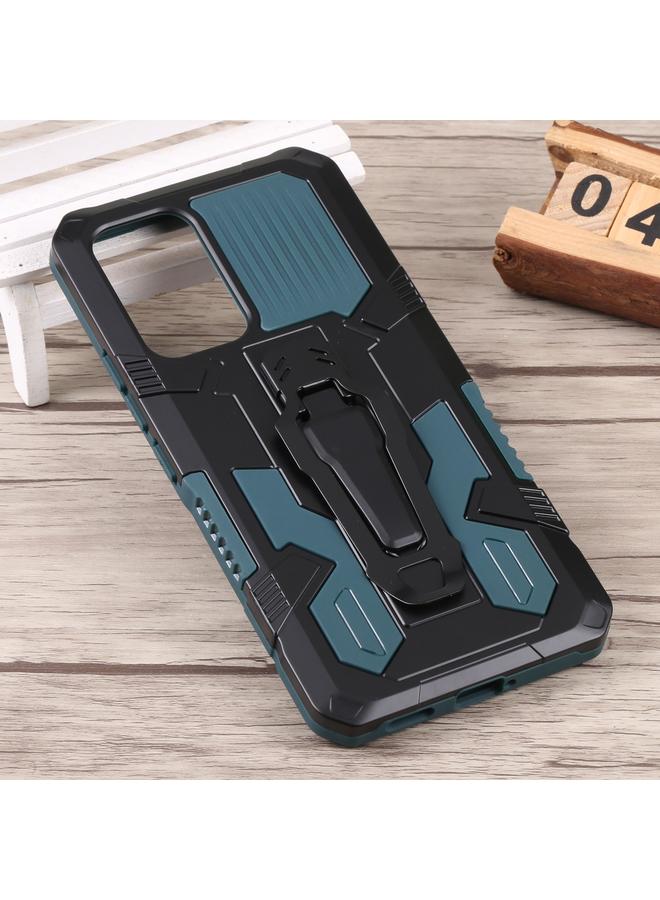 اس-توب جراب لهاتف Samsung Galaxy A53 5G Lanyard Mecha Armor Kickstand PC + جراب هاتف TPU - Image 2