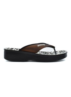 aerosoft AEROSOFT A0846 LADIES BROWN SLIPPERS  - Image 1