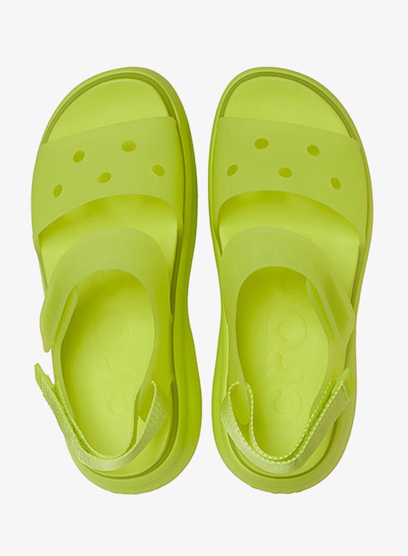 crocs Soho Frosted Slingback Wedge Sandals - Image 4
