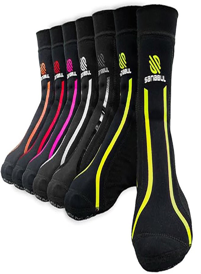 Sanabul  New Item Foot Grip Socks For Men & Women | Mma, Kickboxing, Wrestling, Pilates, Yoga Anti Slip Socks, Non Slip Socks (Large/X-Large, Green) 