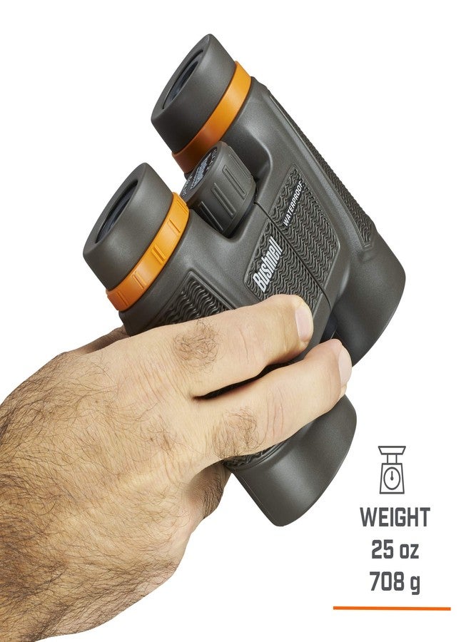 Bushnell H2O Xtreme 10x42 Compact Waterproof Binoculars with Fully Multi Coated Lens for Hunting and Boating 181042C - Image 3