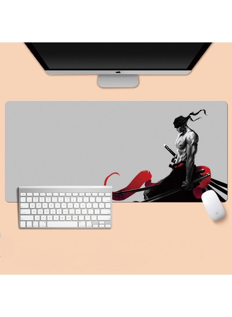 Y&D One Piece Anime Gaming Mouse Pad Extended Large Mat Desk Pad Stitched Edges Mousepad Long Mouse Pad And Non-Slip Rubber Base Mice Pad 800X300X4mm  - Image 1